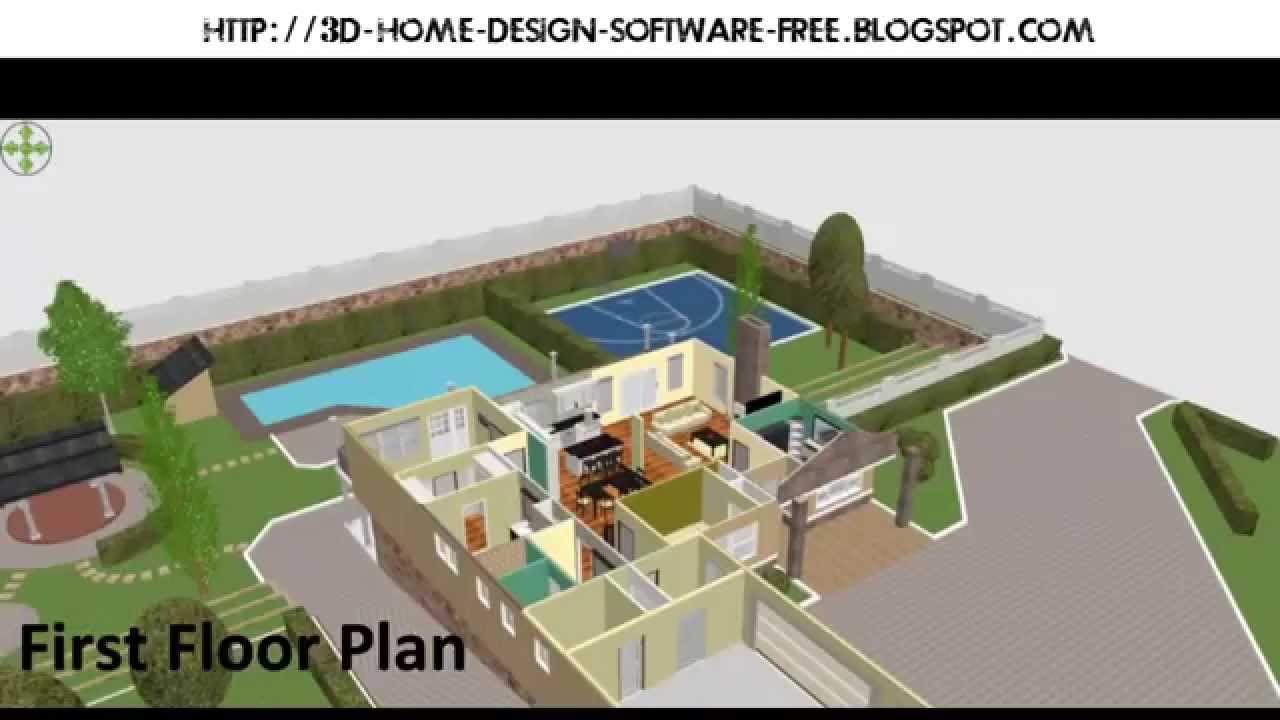 Free 3d home design software for beginners